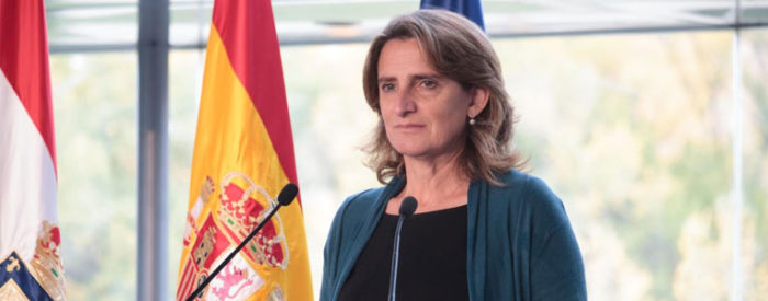 Teresa Ribera dice que “ningún grupo empresarial” quiere abrir un ciclo completo de energía nuclear