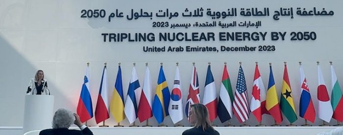 22 países se comprometen a triplicar la capacidad nuclear para reducir los combustibles fósiles