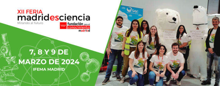 La SNE participa de nuevo en la feria “Madrid es Ciencia” del 7 al 9 de marzo