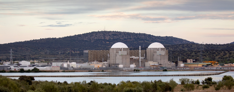 Central nuclear de Almaraz.